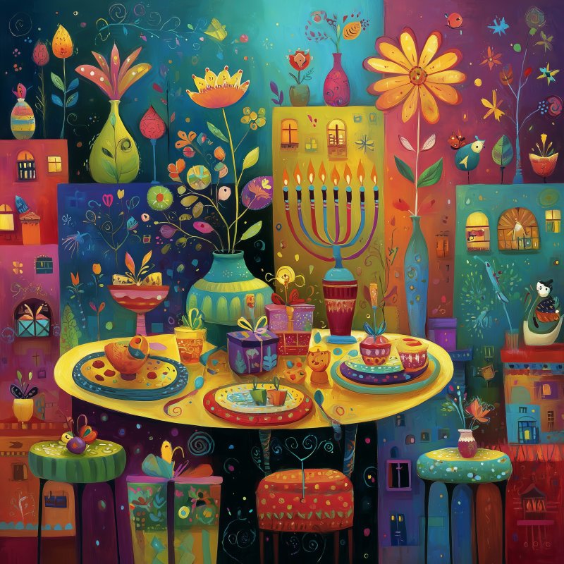 Colorful Table Celebration