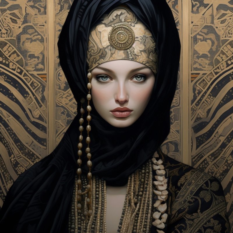 Elegant Portrait Art