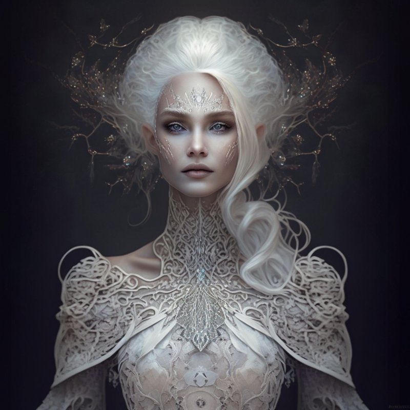 Elegant Ice Queen