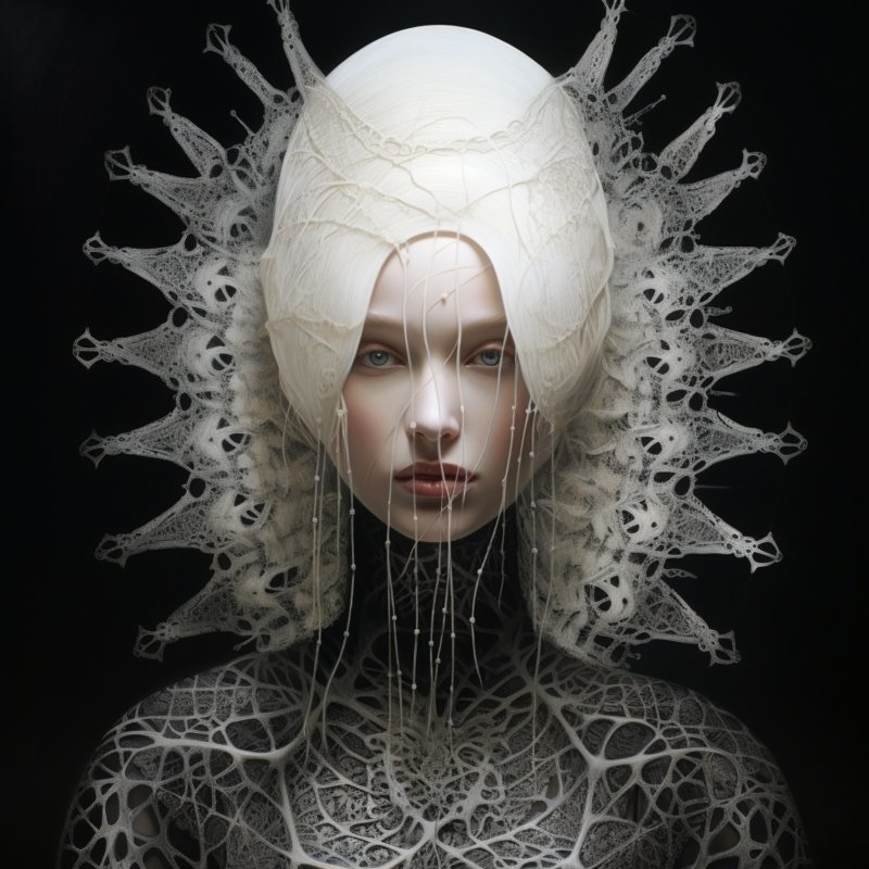 Elegant Gothic Portrait