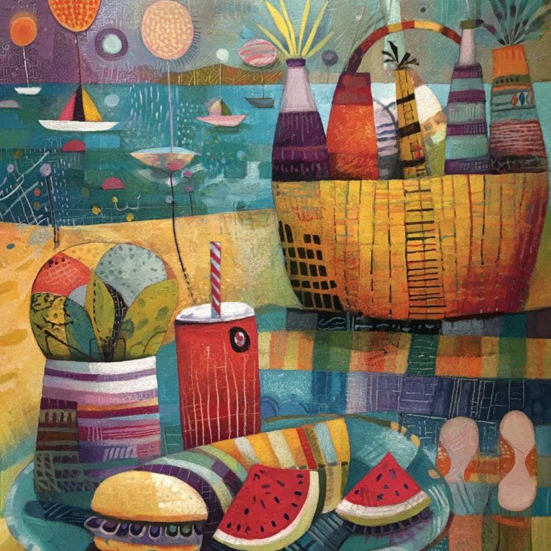 Vibrant Summer Picnic