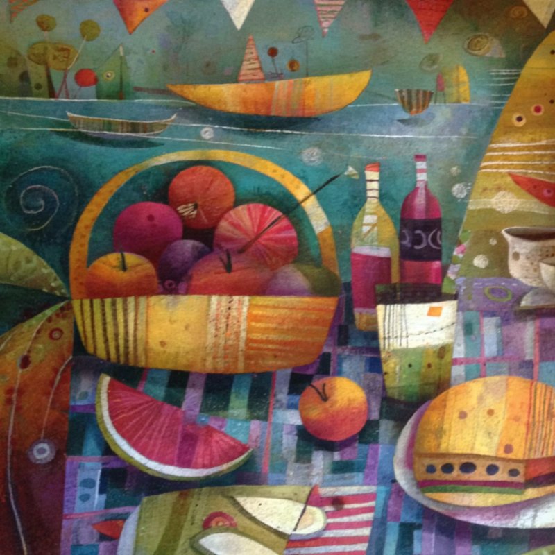 Vibrant Fruit Picnic